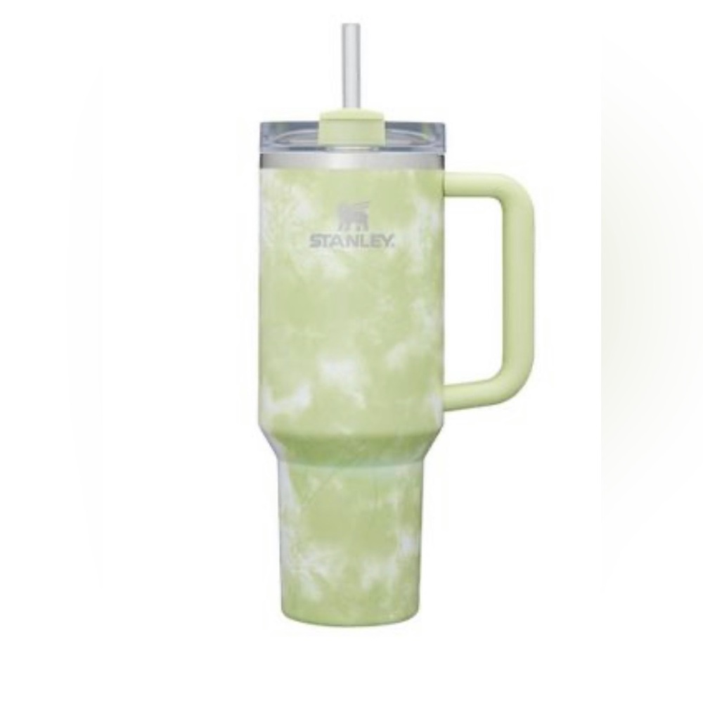 NWT green tie dye Stanley cup!